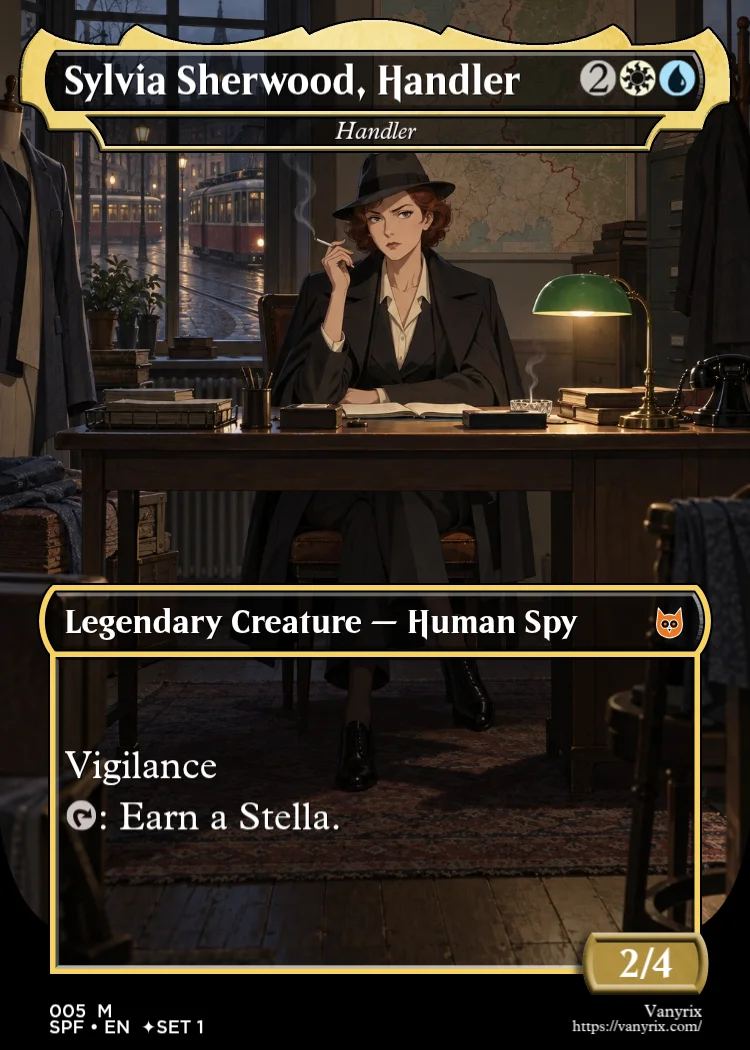 Sylvia Sherwood, Handler