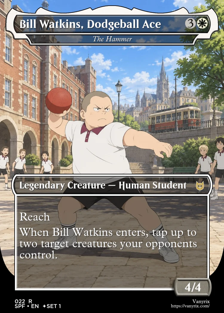 Bill Watkins, Dodgeball Ace