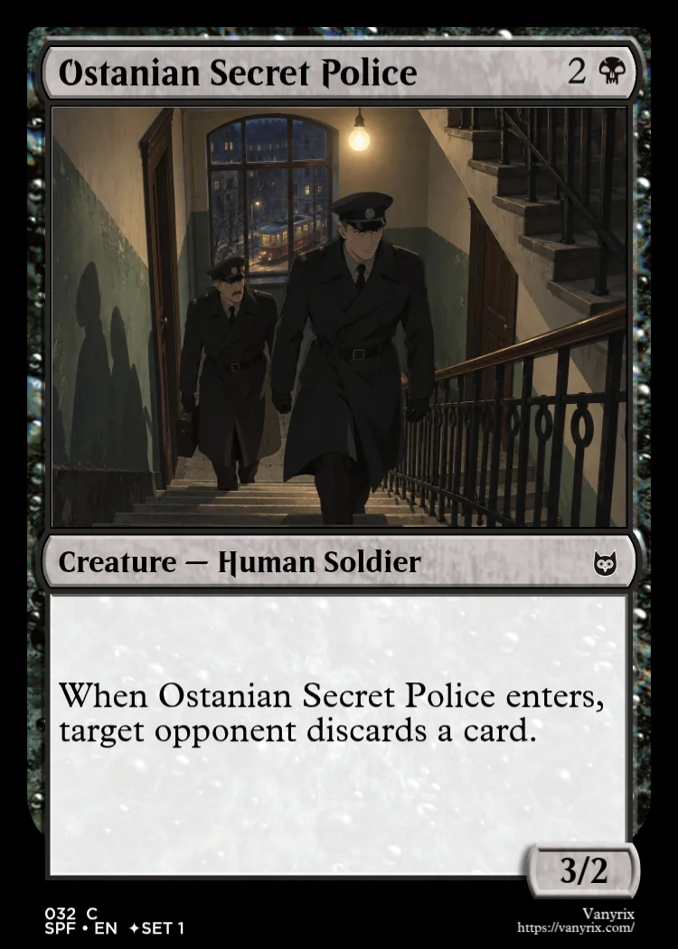 Ostanian Secret Police