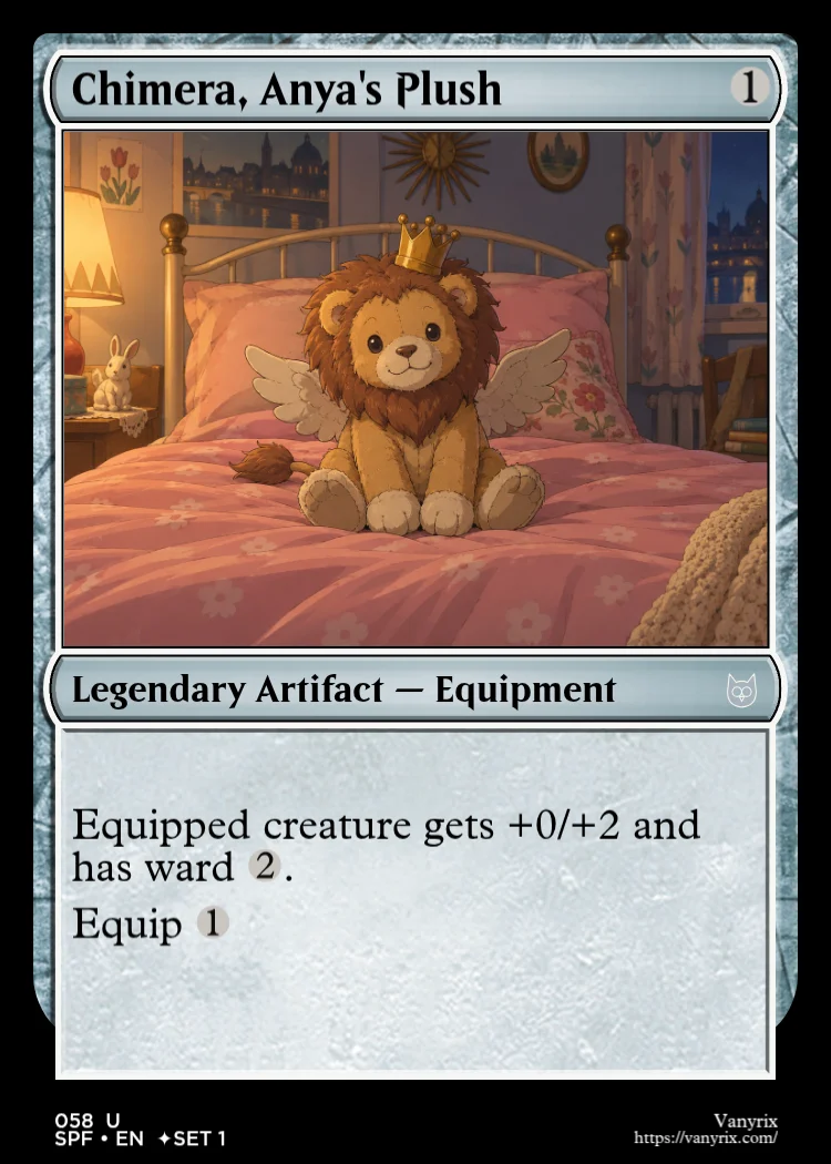 Chimera, Anya's Plush