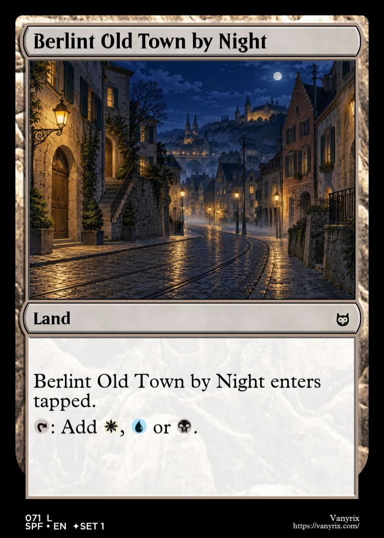 Berlint Old Town by Night
