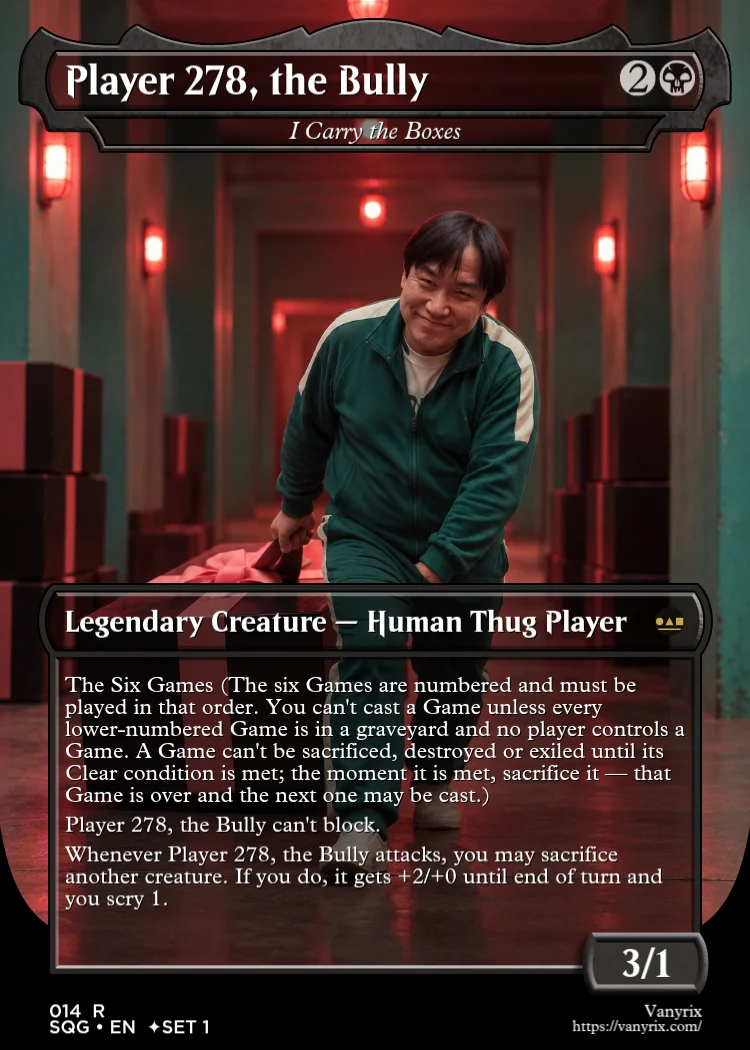 Player 278, the Bully
