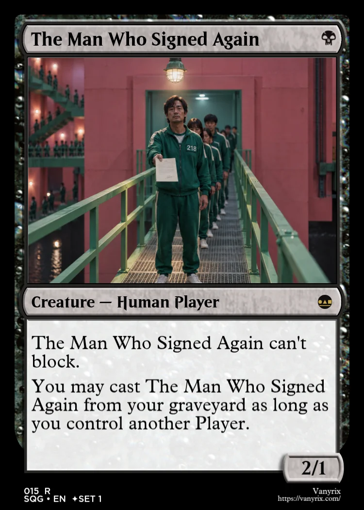 The Man Who Signed Again