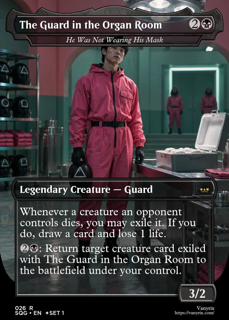 The Guard in the Organ Room