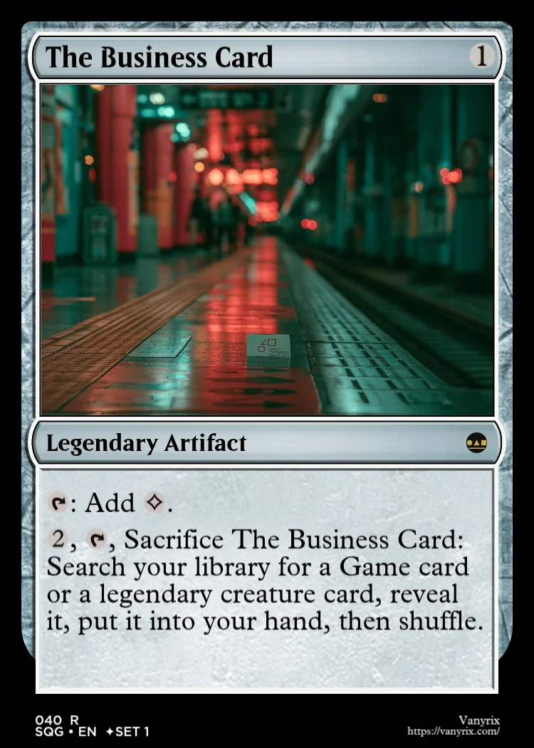 The Business Card