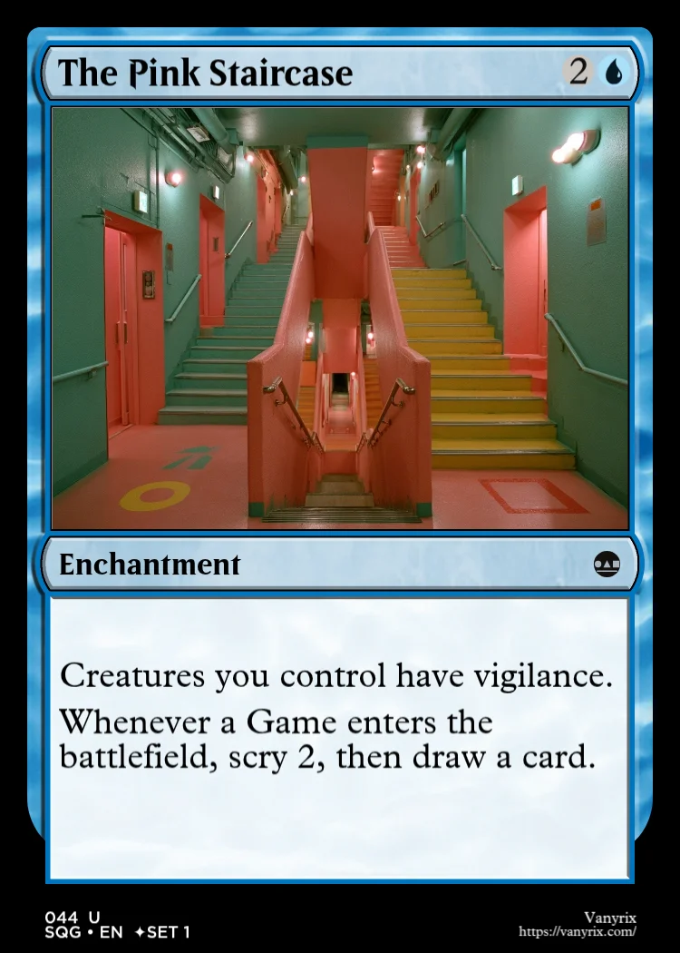 The Pink Staircase