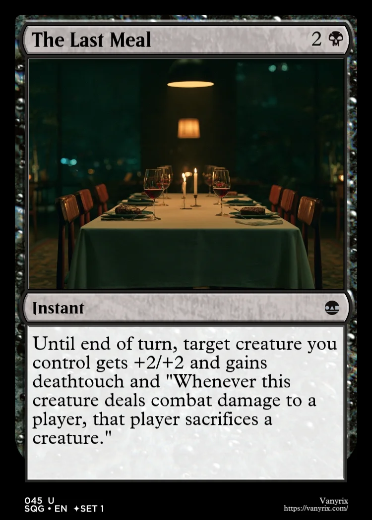 The Last Meal
