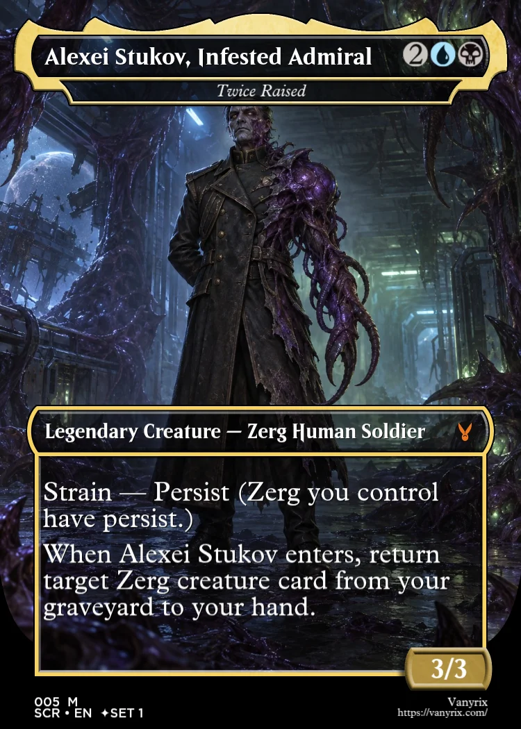 Alexei Stukov, Infested Admiral