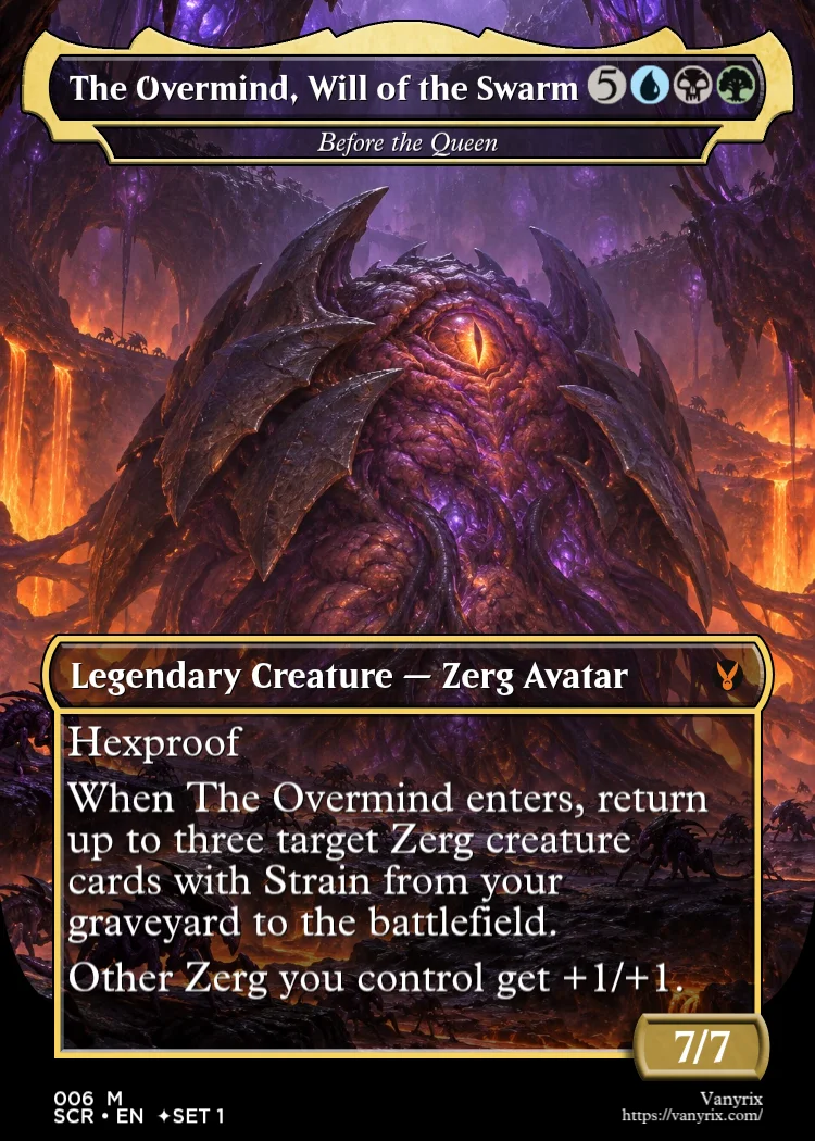 The Overmind, Will of the Swarm
