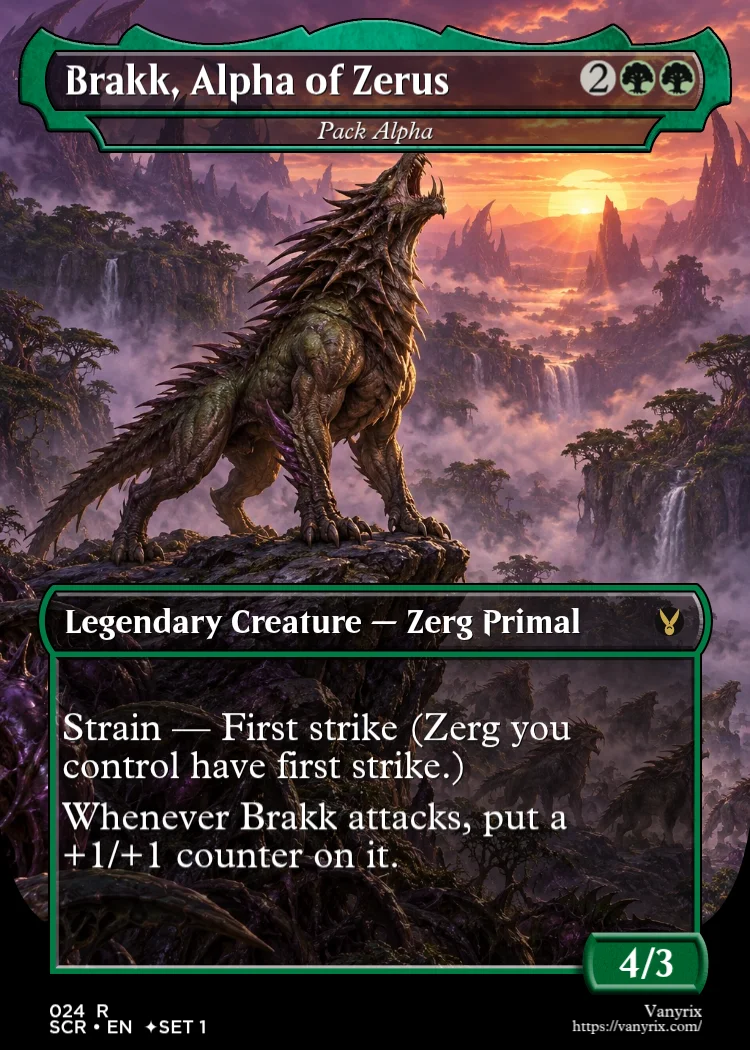 Brakk, Alpha of Zerus