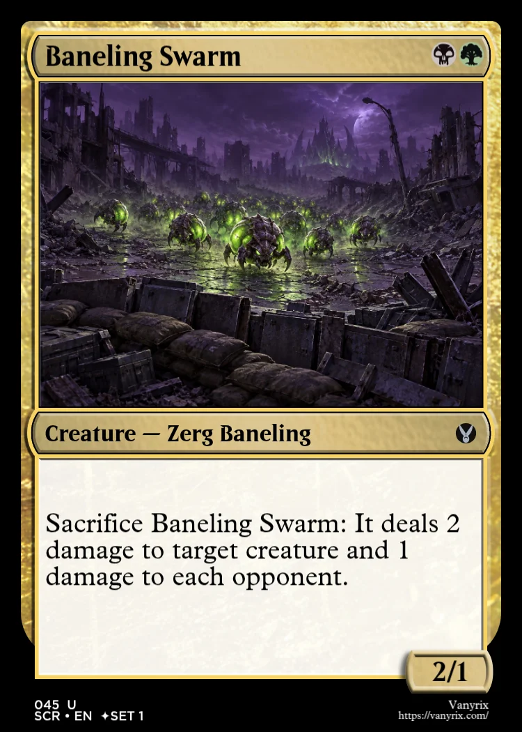 Baneling Swarm