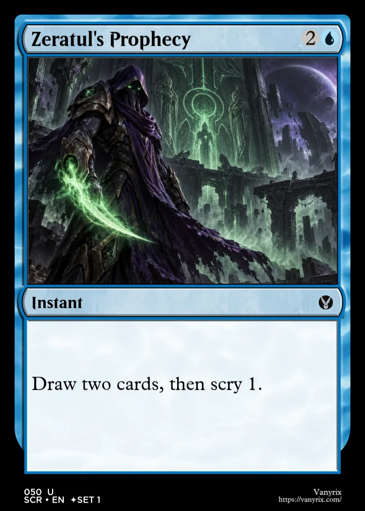 Zeratul's Prophecy