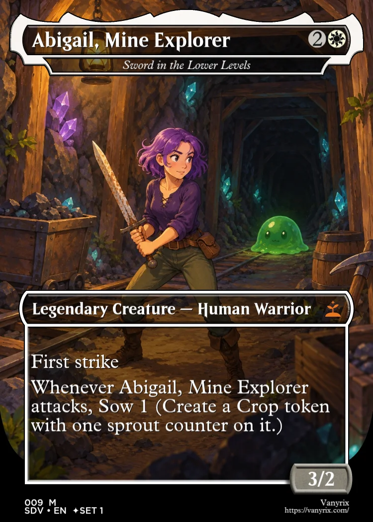 Abigail, Mine Explorer