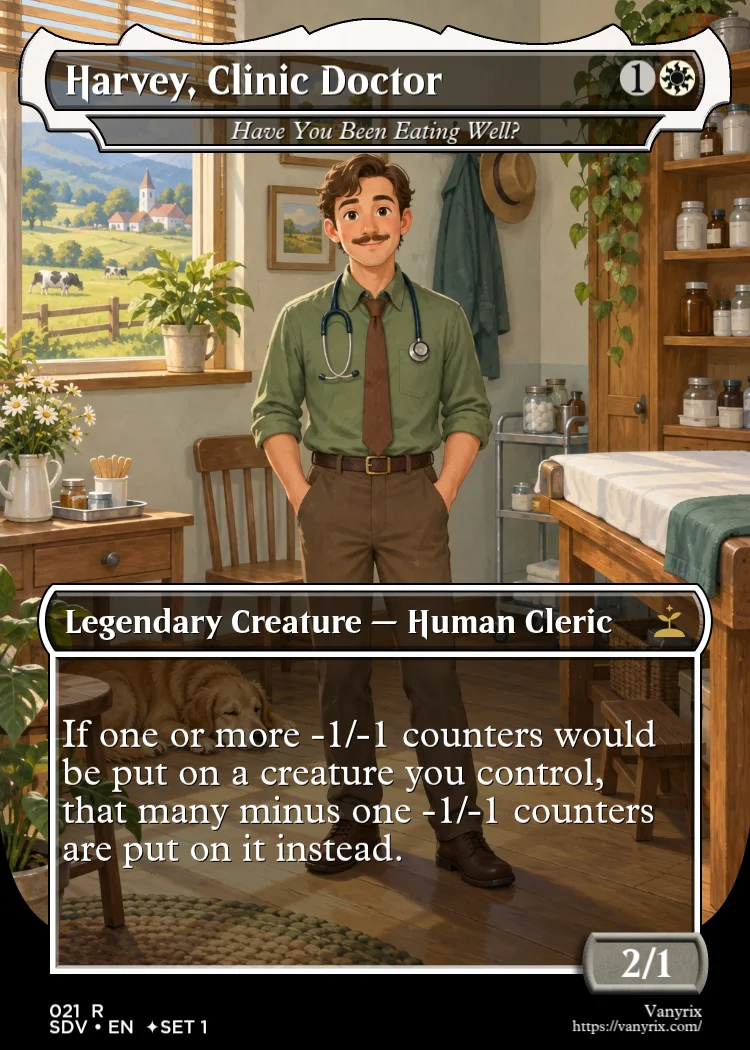 Harvey, Clinic Doctor