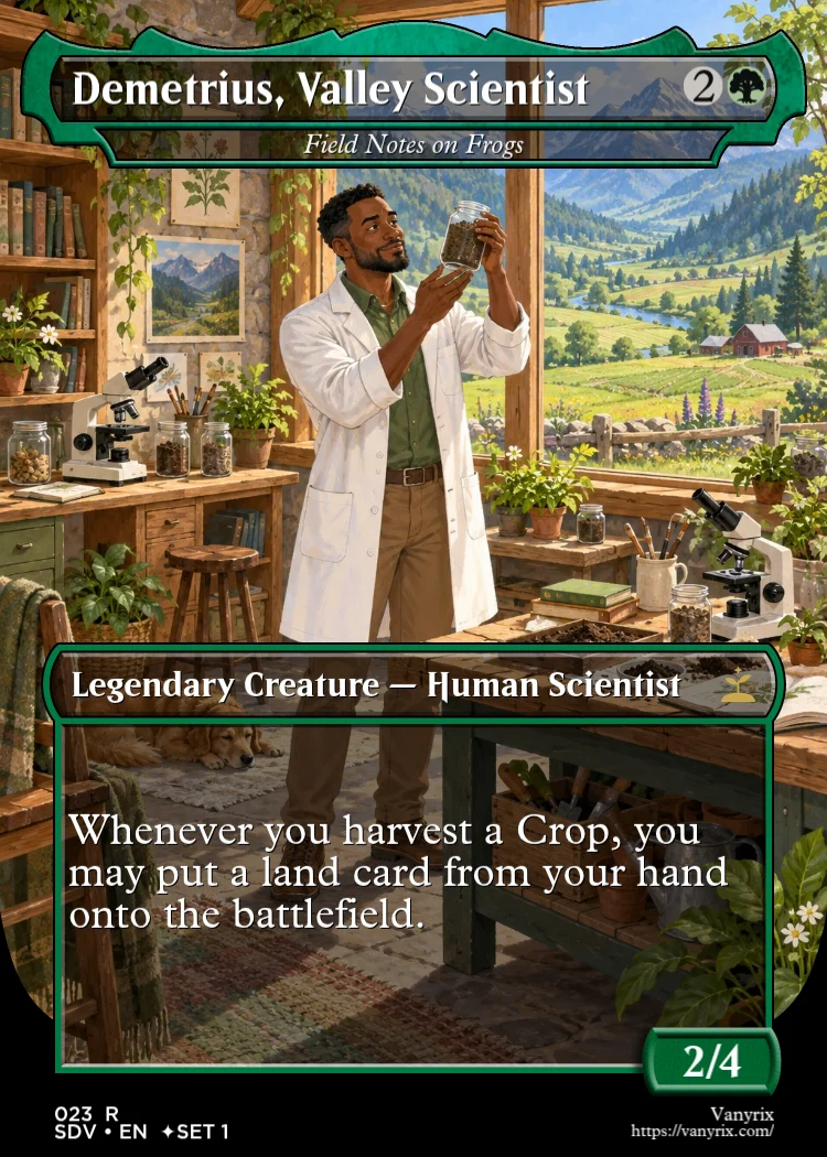 Demetrius, Valley Scientist