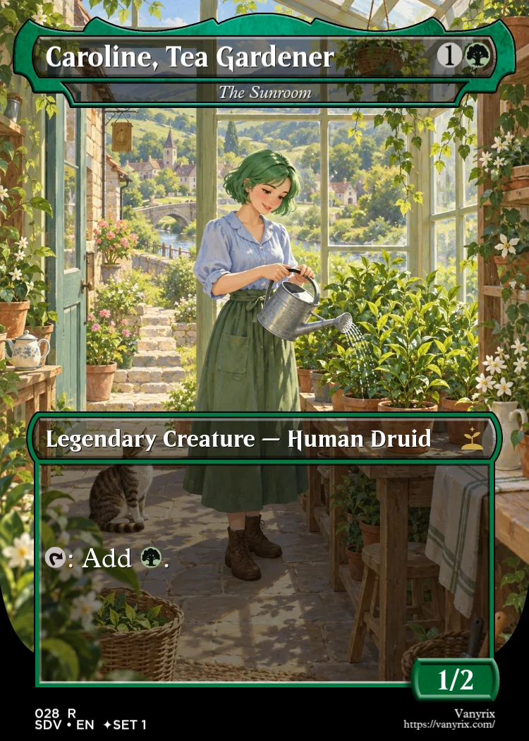 Caroline, Tea Gardener