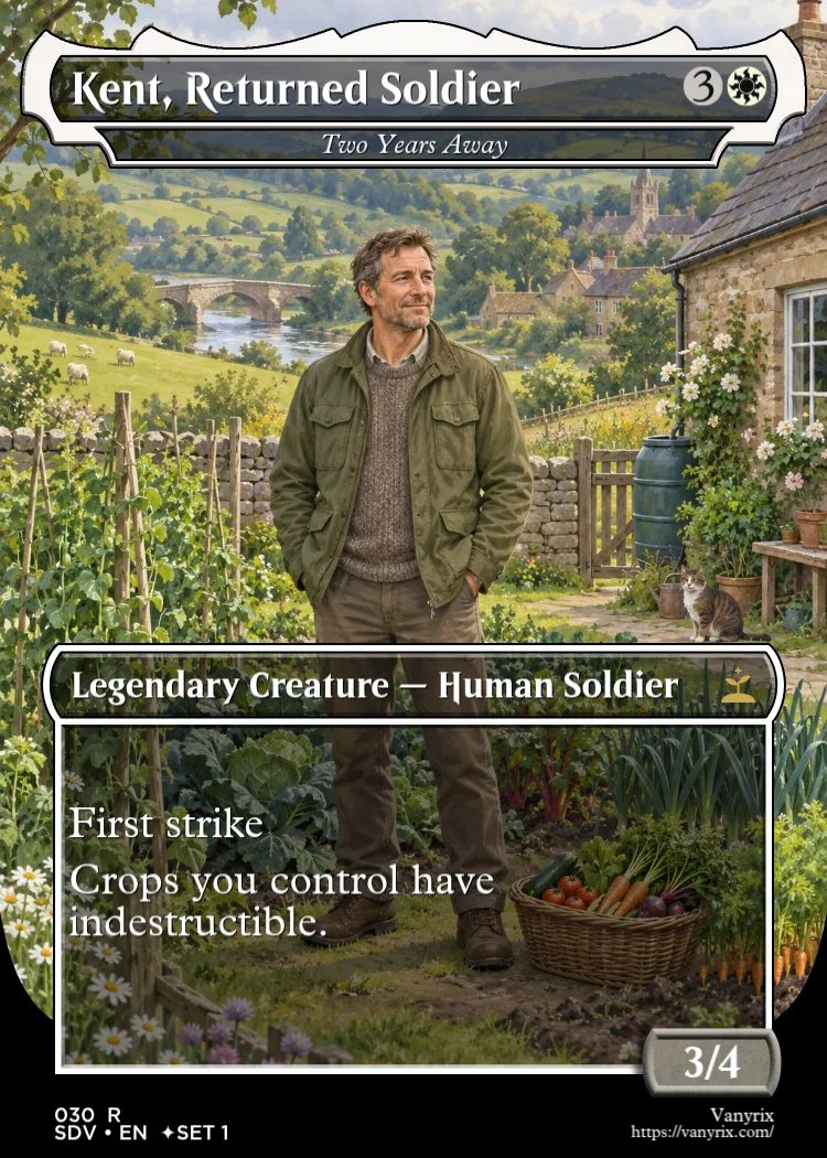 Kent, Returned Soldier