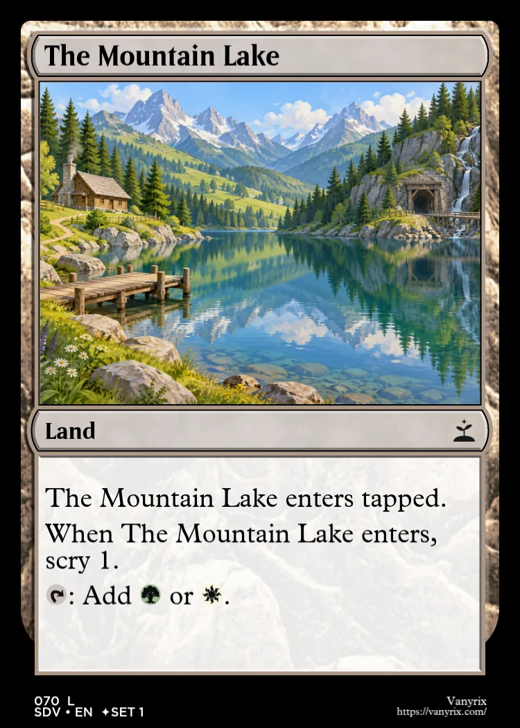 The Mountain Lake