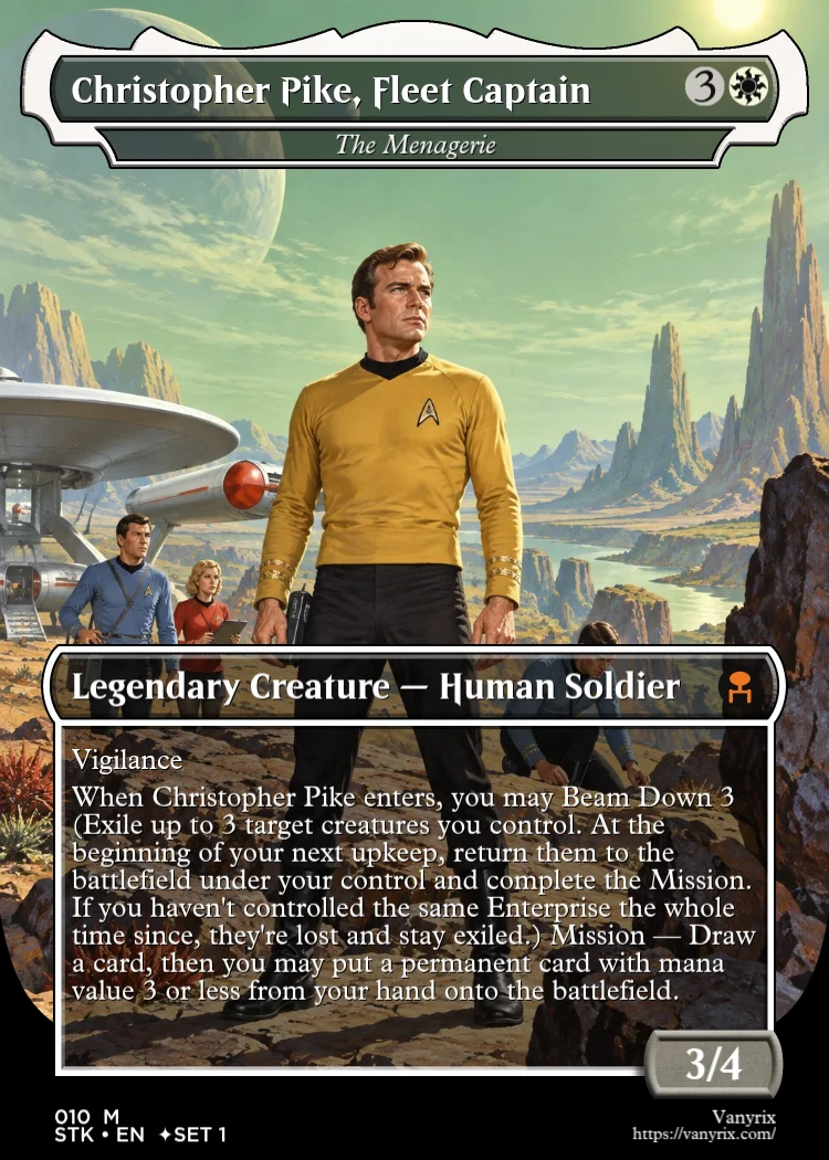 Christopher Pike, Fleet Captain