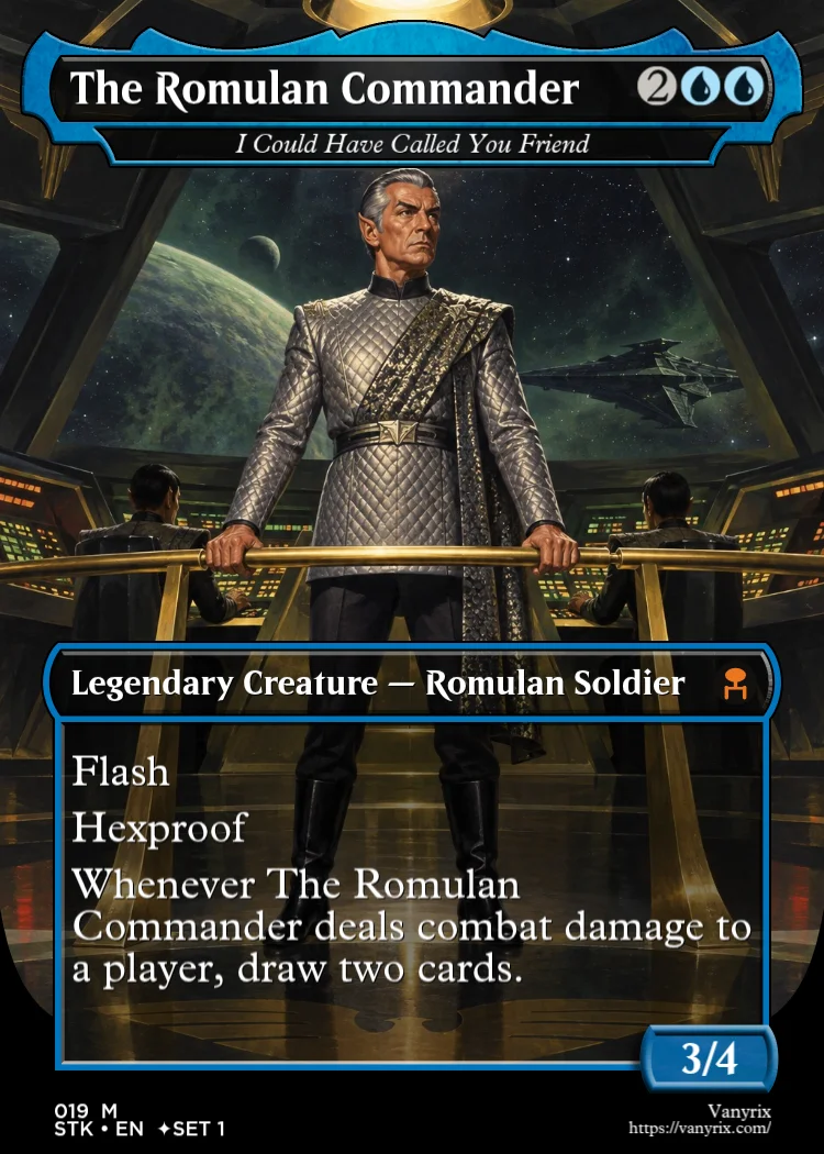 The Romulan Commander