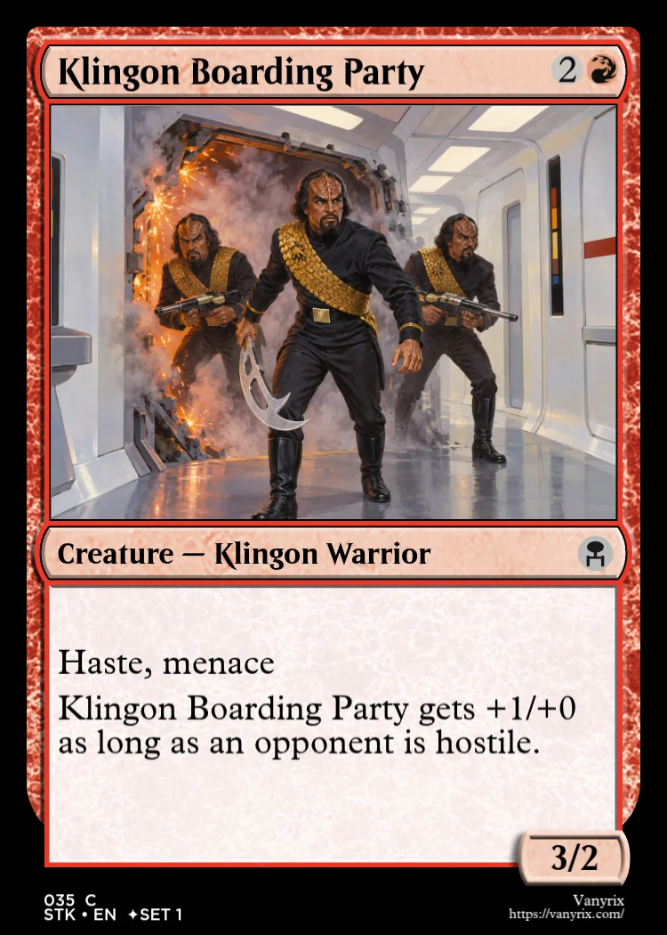 Klingon Boarding Party