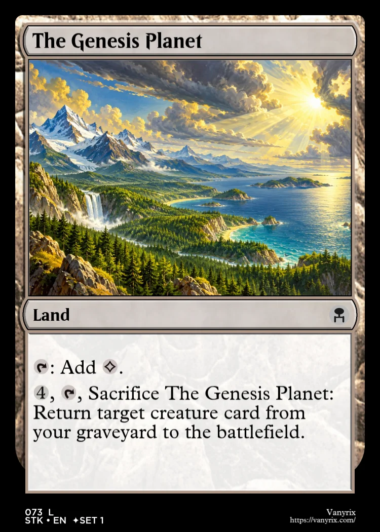 The Genesis Planet