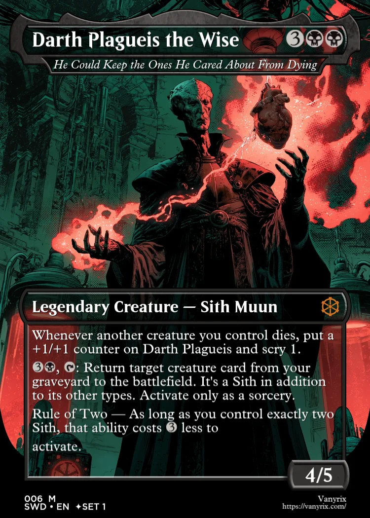 Darth Plagueis the Wise