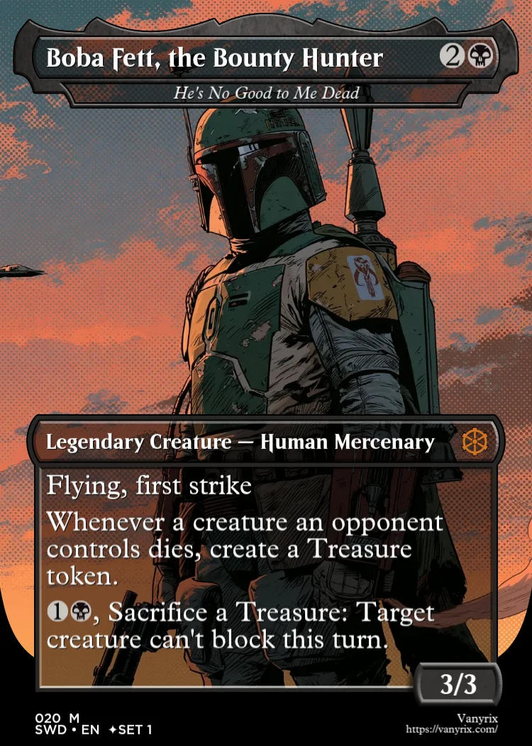 Boba Fett, the Bounty Hunter