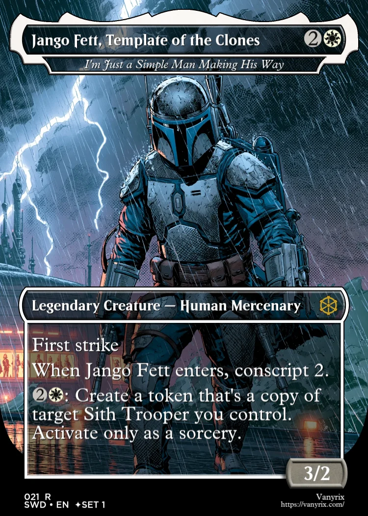 Jango Fett, Template of the Clones