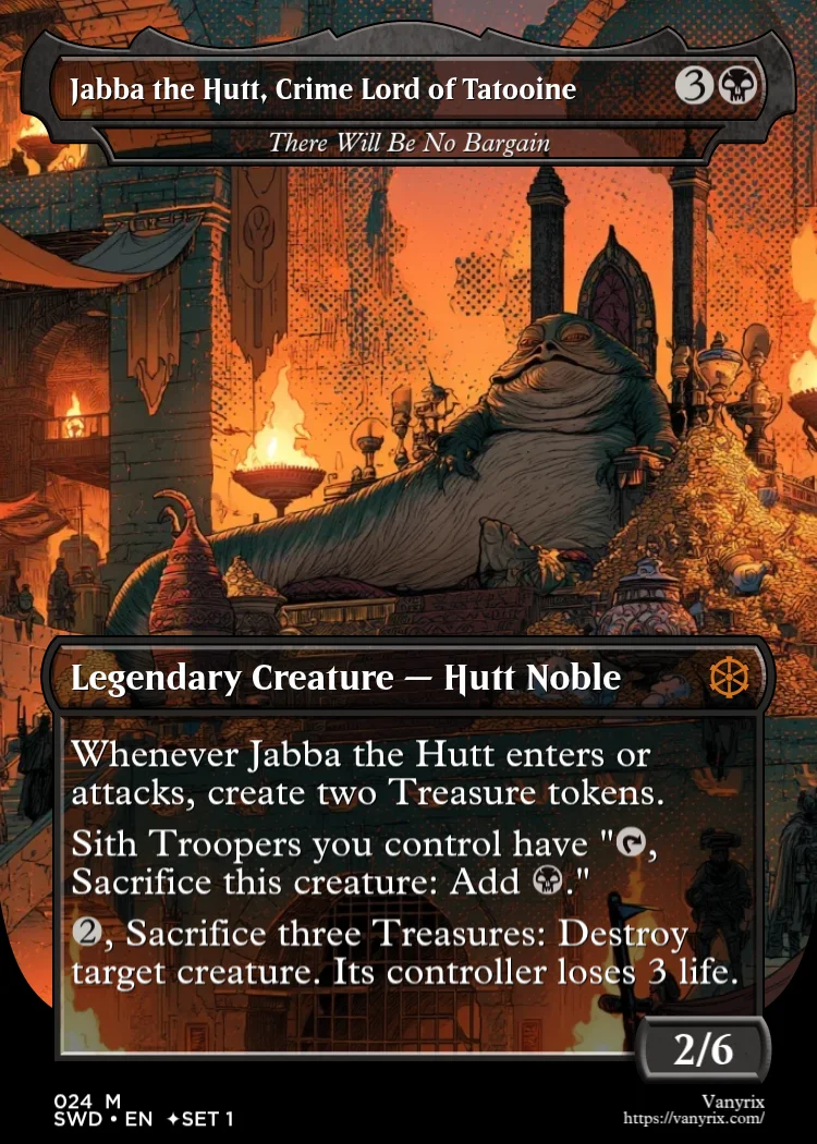 Jabba the Hutt, Crime Lord of Tatooine