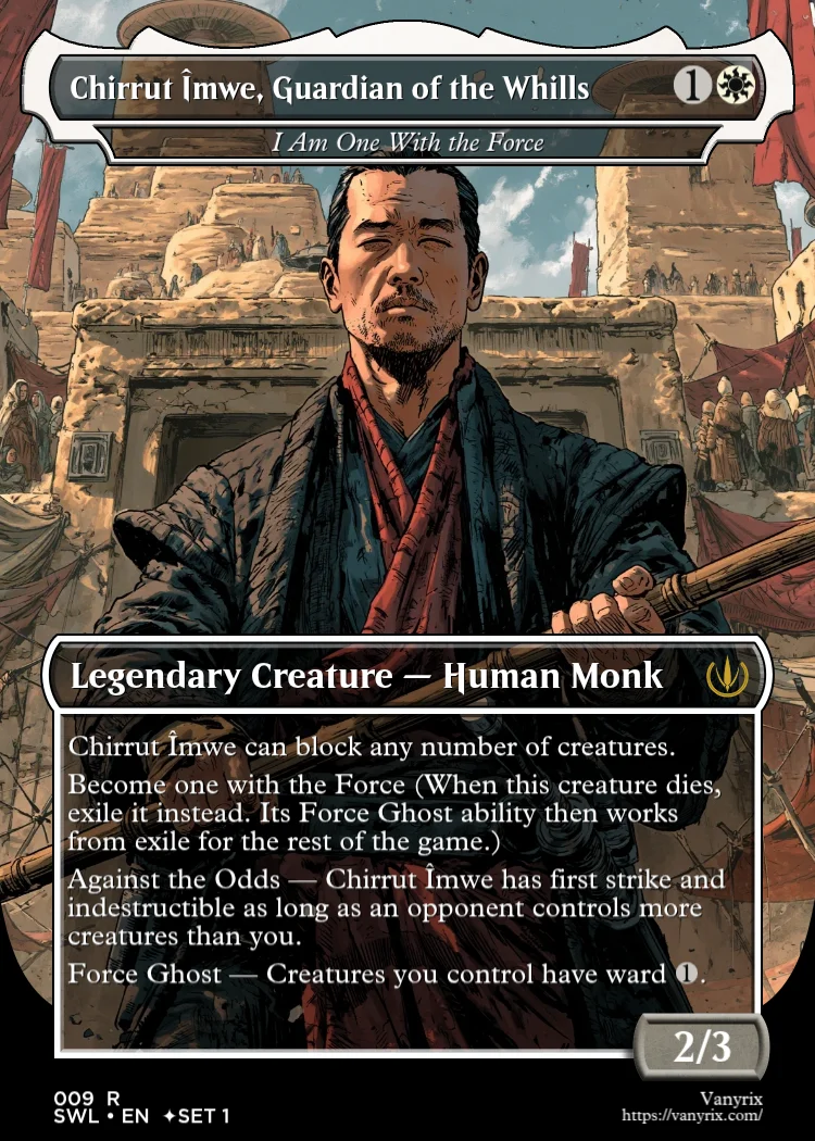 Chirrut Îmwe, Guardian of the Whills