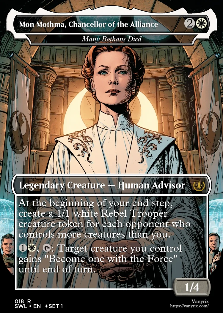 Mon Mothma, Chancellor of the Alliance