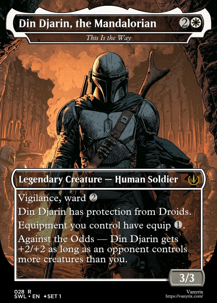 Din Djarin, the Mandalorian