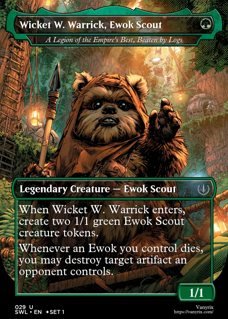 Wicket W. Warrick, Ewok Scout