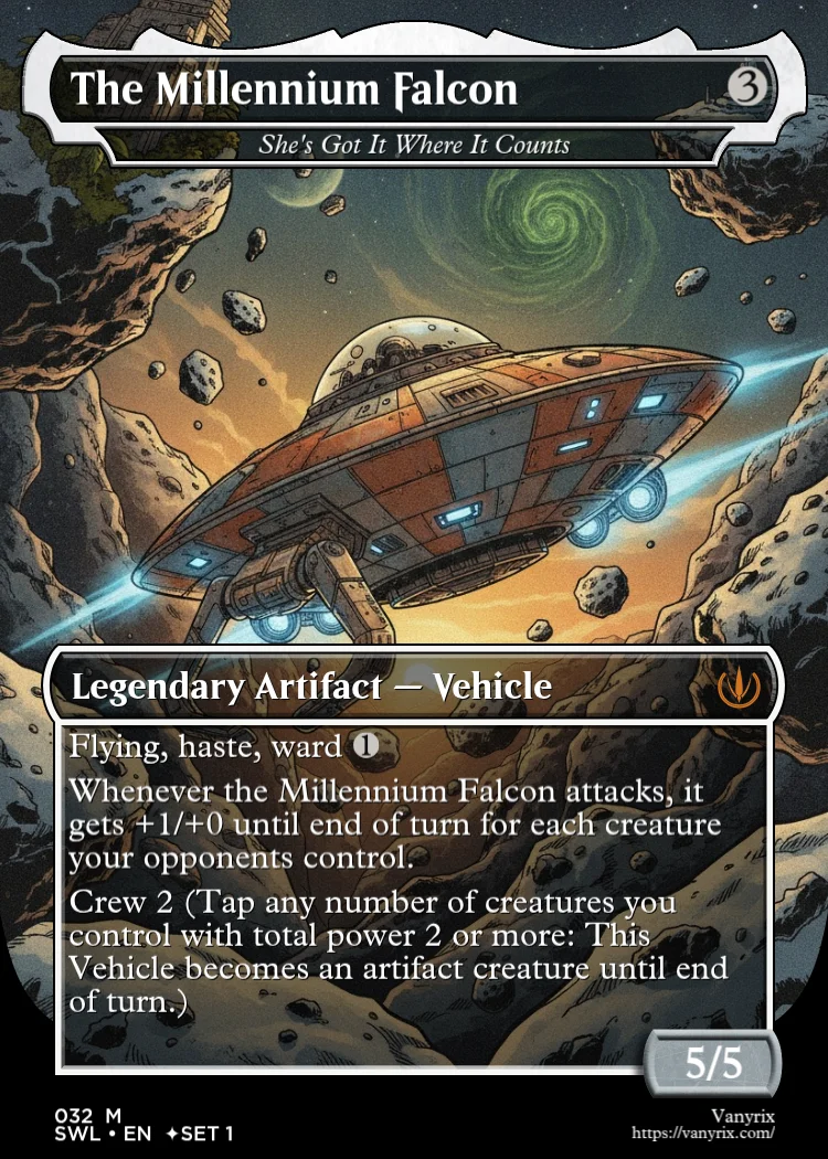 The Millennium Falcon