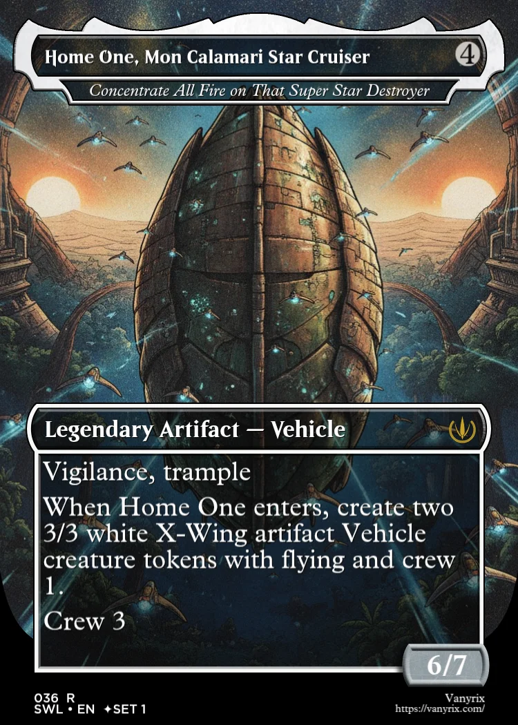 Home One, Mon Calamari Star Cruiser