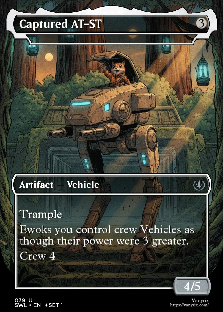 Captured AT-ST