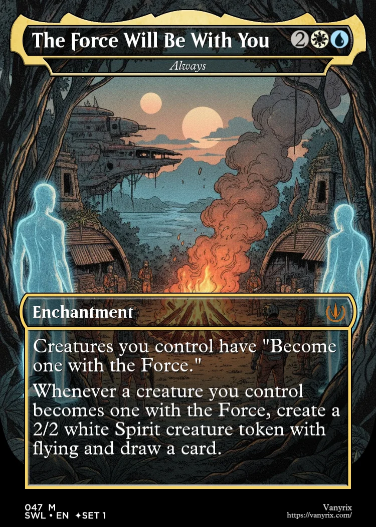 The Force Will Be With You, Always