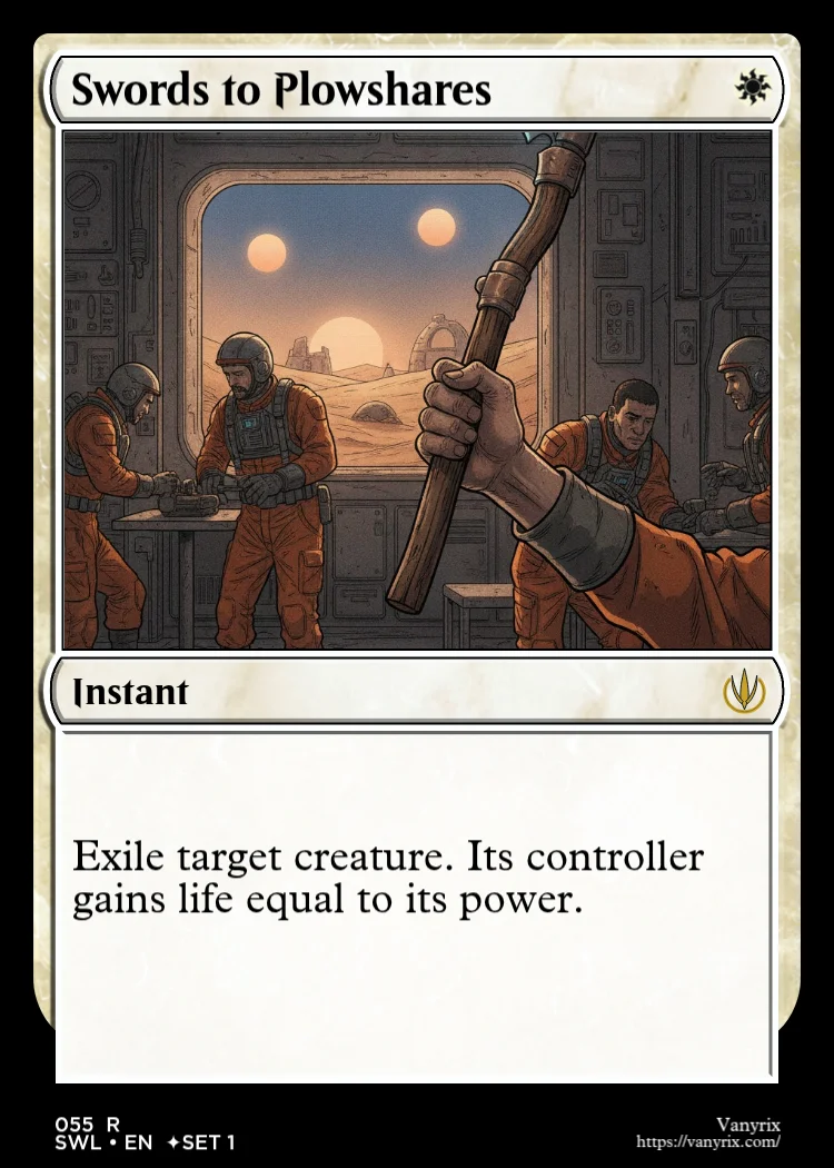 Swords to Plowshares