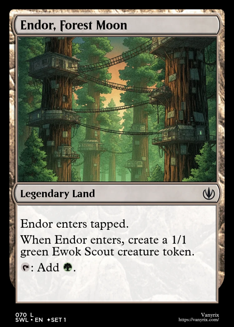 Endor, Forest Moon