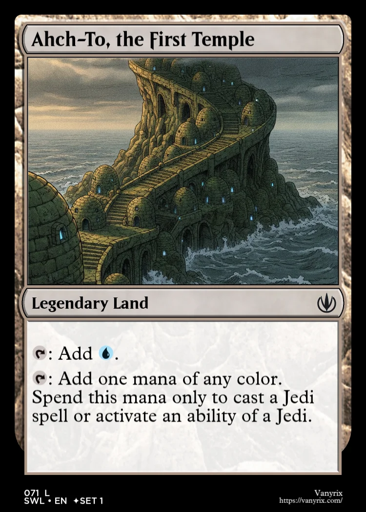 Ahch-To, the First Temple