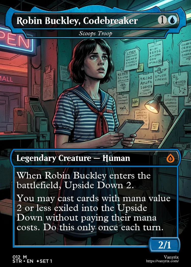 Robin Buckley, Codebreaker