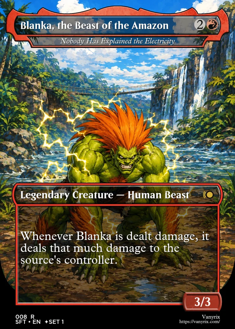 Blanka, the Beast of the Amazon