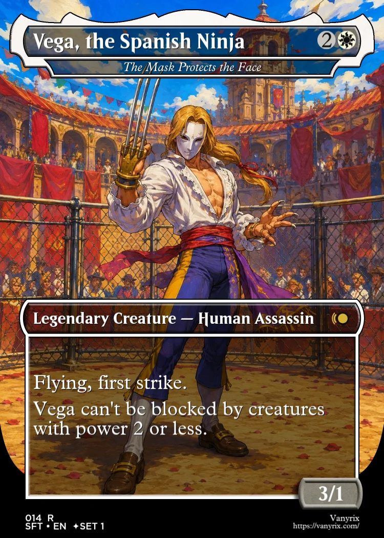 Vega, the Spanish Ninja
