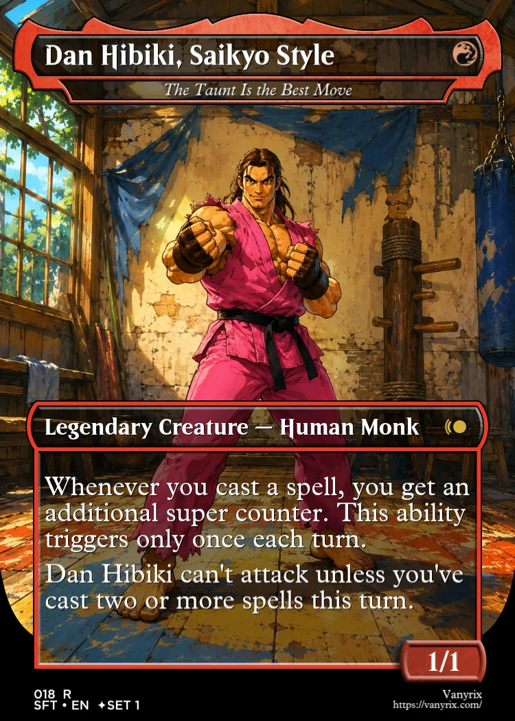 Dan Hibiki, Saikyo Style