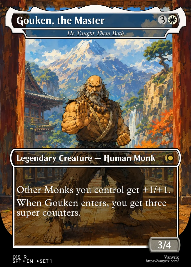 Gouken, the Master