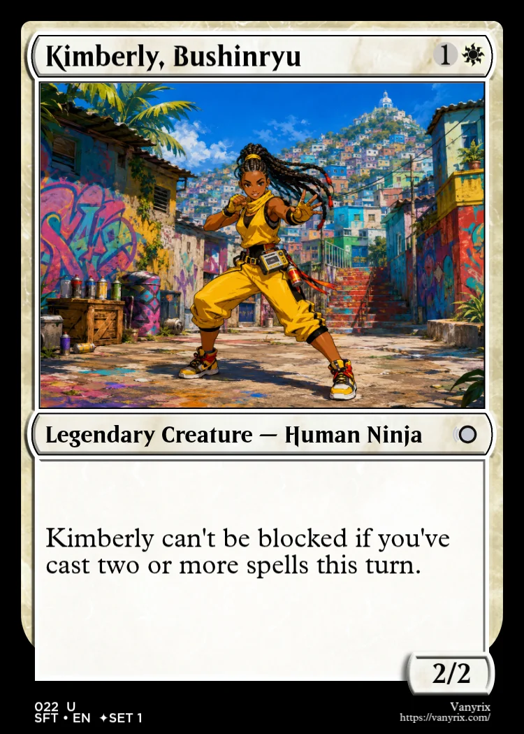 Kimberly, Bushinryu