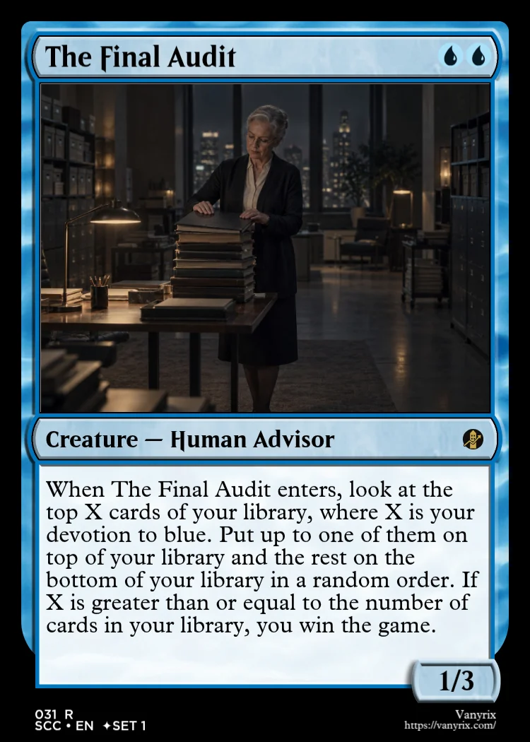 The Final Audit