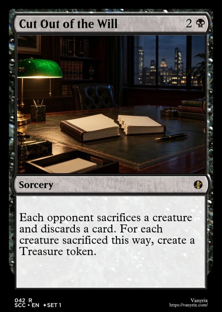Cut Out of the Will