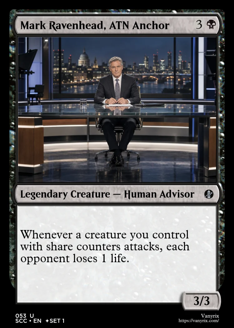 Mark Ravenhead, ATN Anchor
